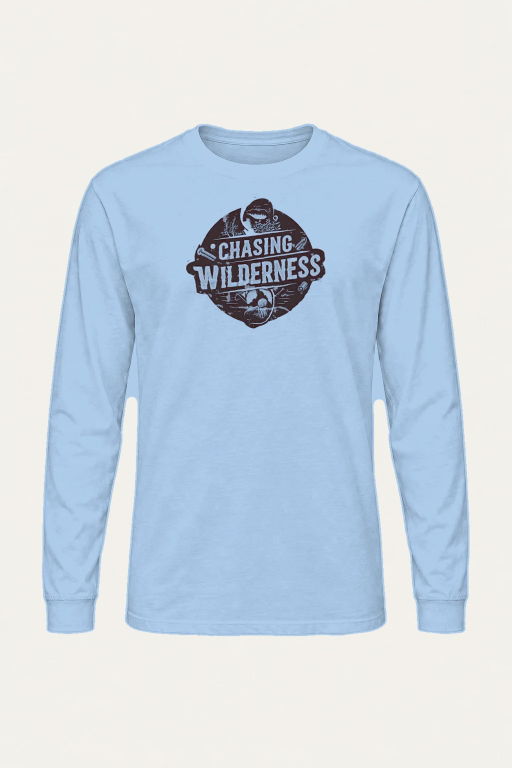 "Chasing Wilderness" Unisex Longsleeve T-shirt | Gildan 2400