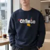 "Cheese Camembert" Heavy Blend Unisex Crewneck Sweatshirt | Gildan 18000