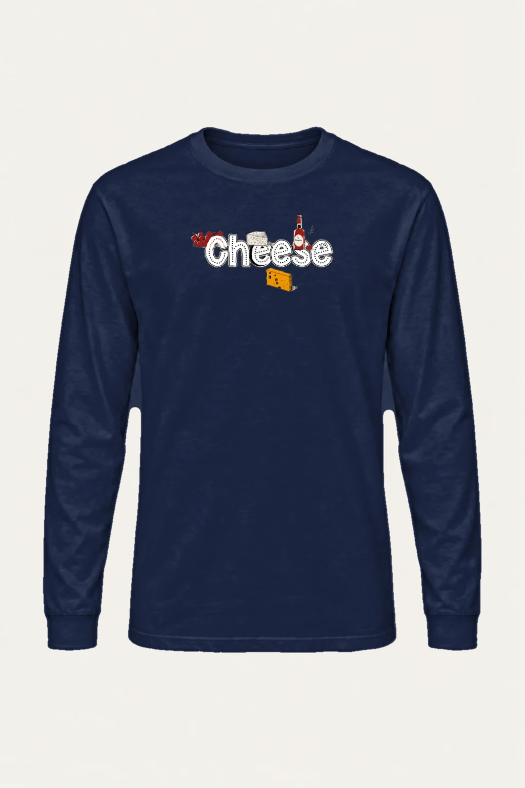 "Cheese Camembert" Unisex Longsleeve T-shirt | Gildan 2400