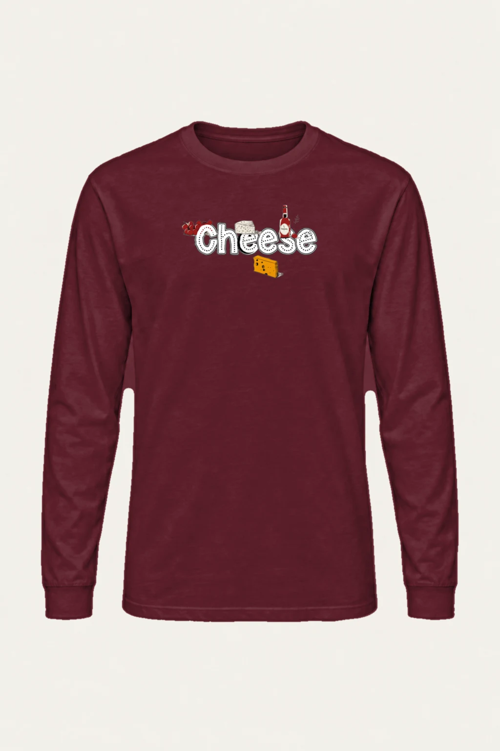 "Cheese Camembert" Unisex Longsleeve T-shirt | Gildan 2400