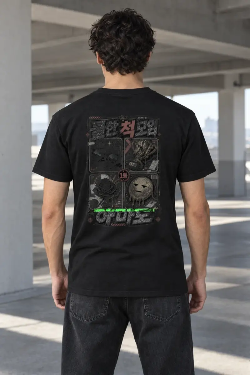 "Cheongchun Champions" Heavyweight Unisex Crewneck T-shirt | Gildan 5000