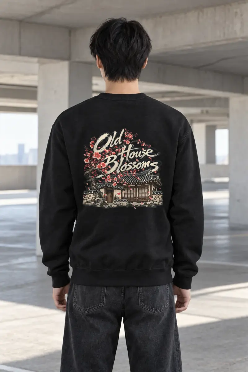 "Cherry Tree House" Heavy Blend Unisex Crewneck Sweatshirt | Gildan 18000