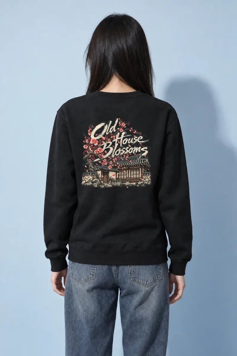 "Cherry Tree House" Heavy Blend Unisex Crewneck Sweatshirt | Gildan 18000