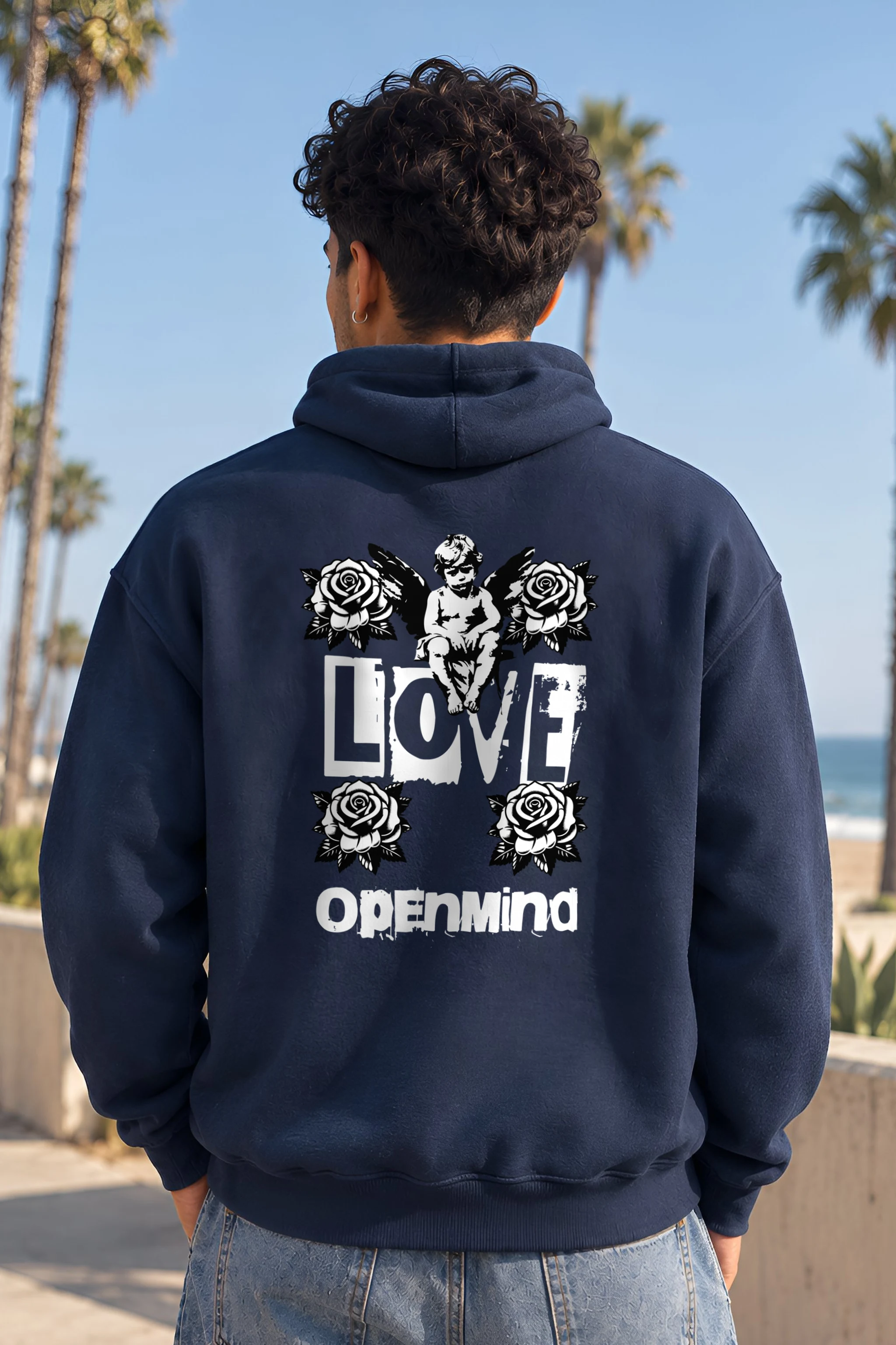 "Cherub Love" 1 Pullover Hoodie