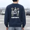 "Cherub Rose Ink" Heavy Blend Unisex Crewneck Sweatshirt