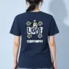 "Cherub Rose Ink" Heavyweight Unisex Crewneck T-shirt