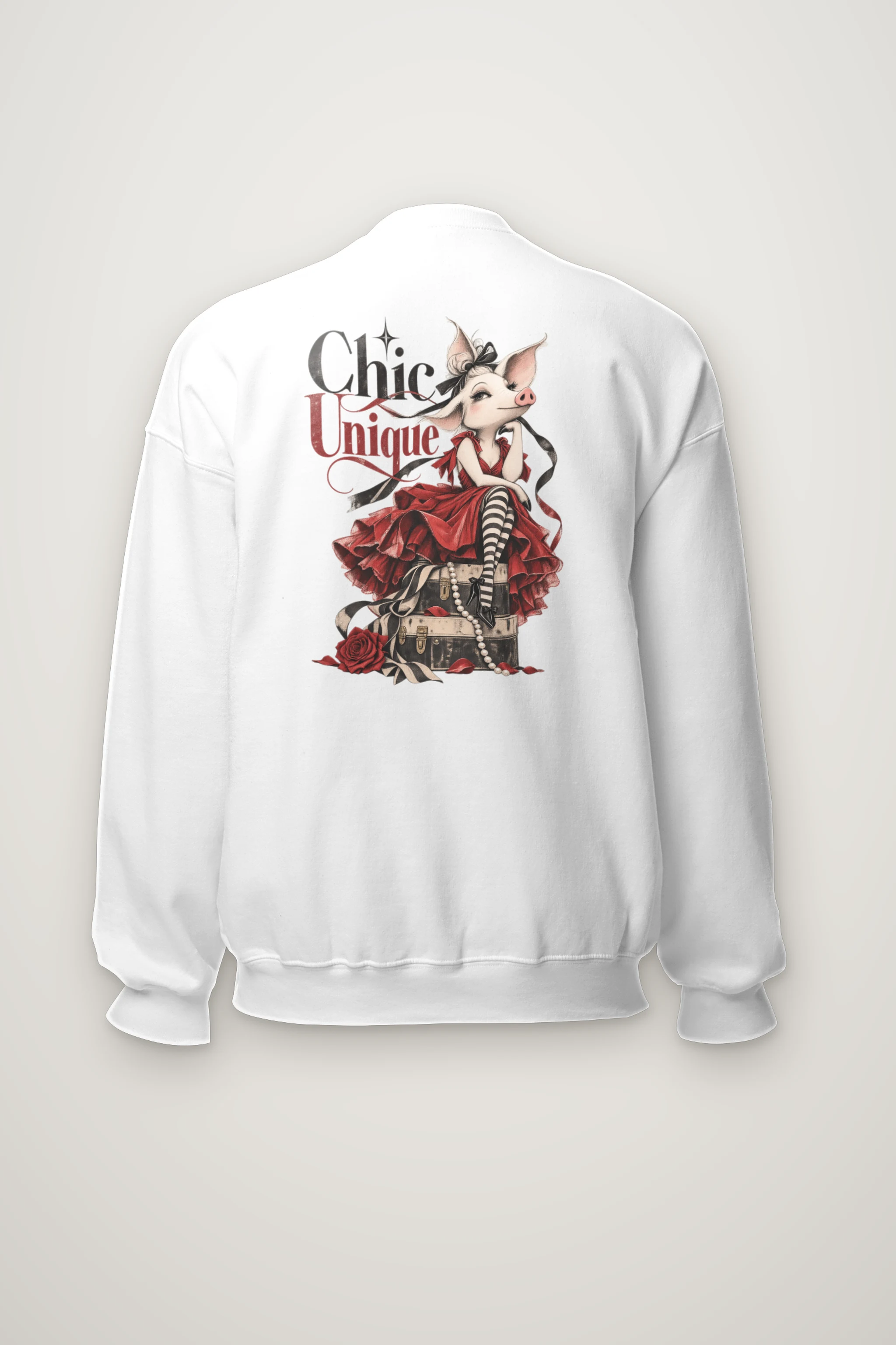 "Chic Unique" Heavy Blend Unisex Crewneck Sweatshirt