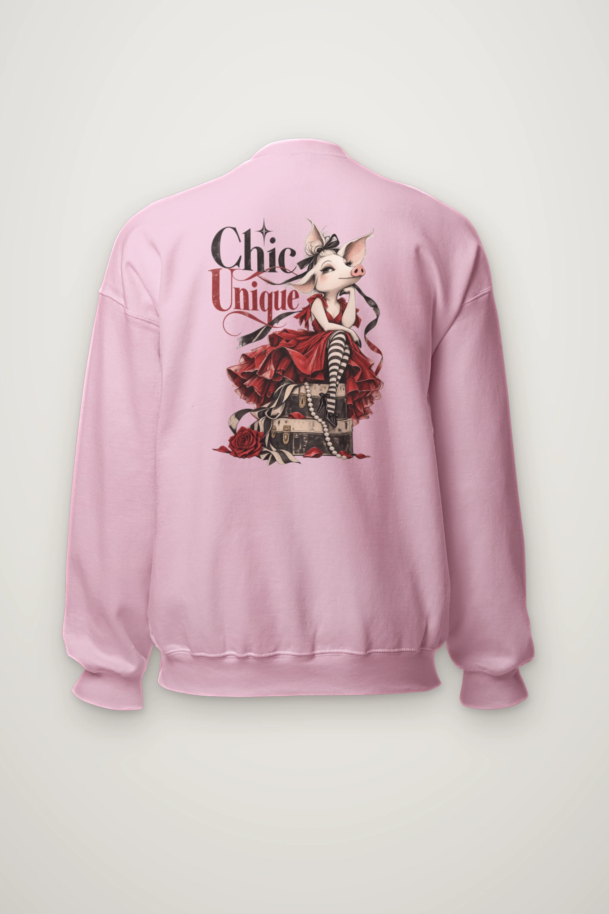 "Chic Unique" Heavy Blend Unisex Crewneck Sweatshirt