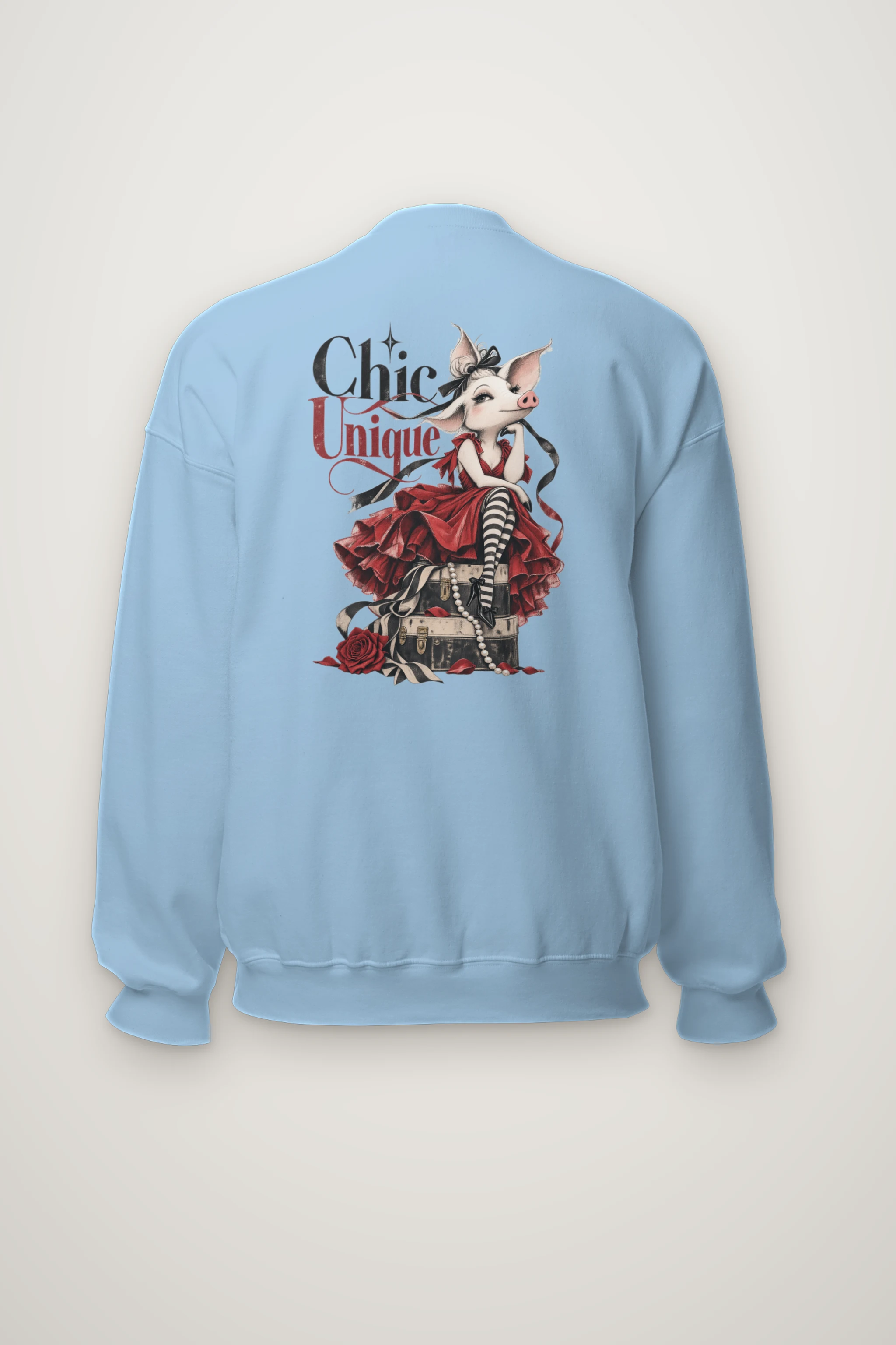 "Chic Unique" Heavy Blend Unisex Crewneck Sweatshirt