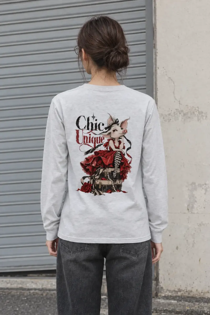 "Chic Unique" Unisex Longsleeve T-shirt