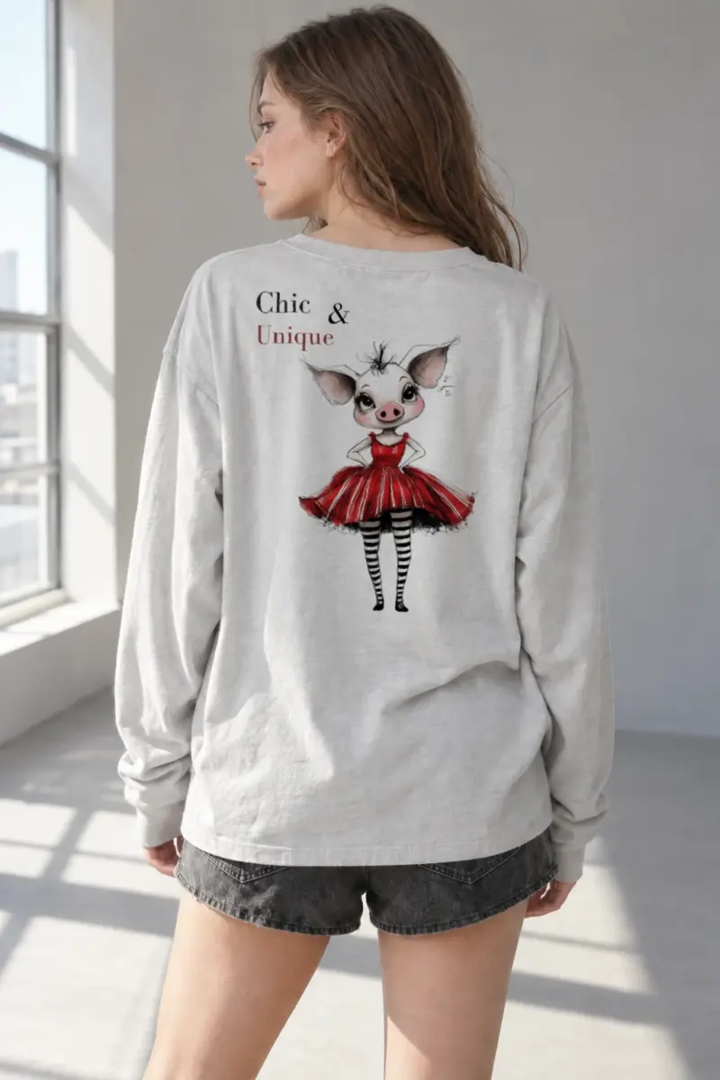 “Chic & Unique” Unisex Longsleeve T-shirt | Gildan 2400