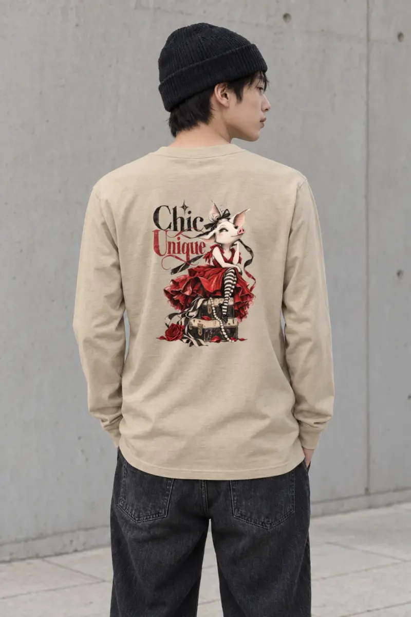 "Chic Unique" Unisex Longsleeve T-shirt