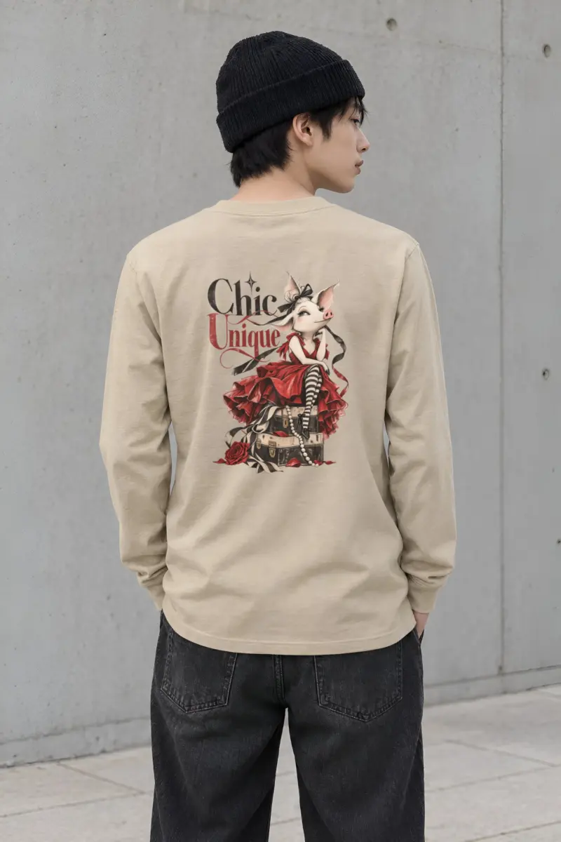 "Chic Unique" Unisex Longsleeve T-shirt
