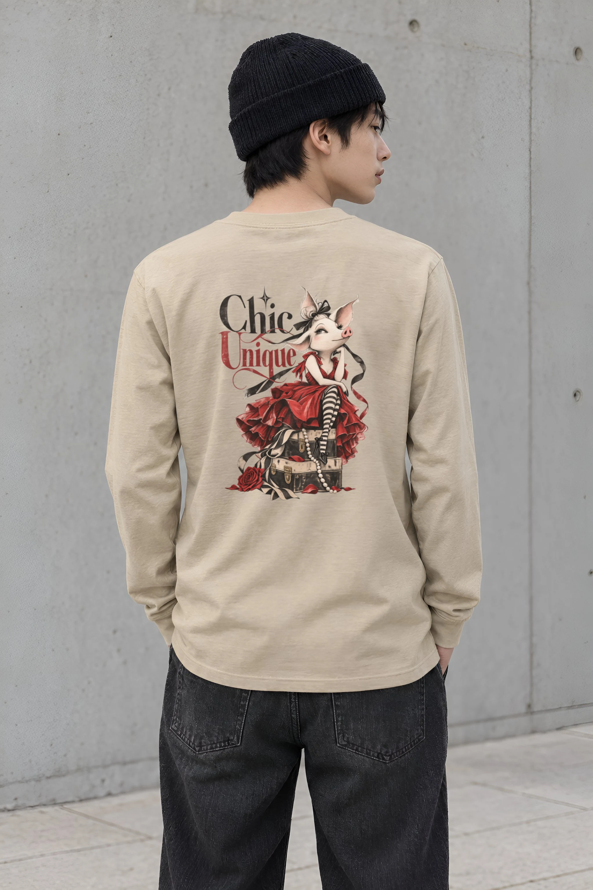 "Chic Unique" Unisex Longsleeve T-shirt