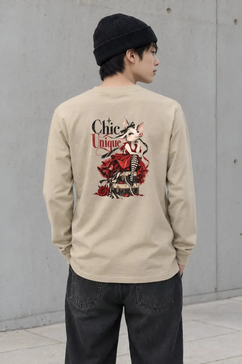 "Chic Unique" Unisex Longsleeve T-shirt
