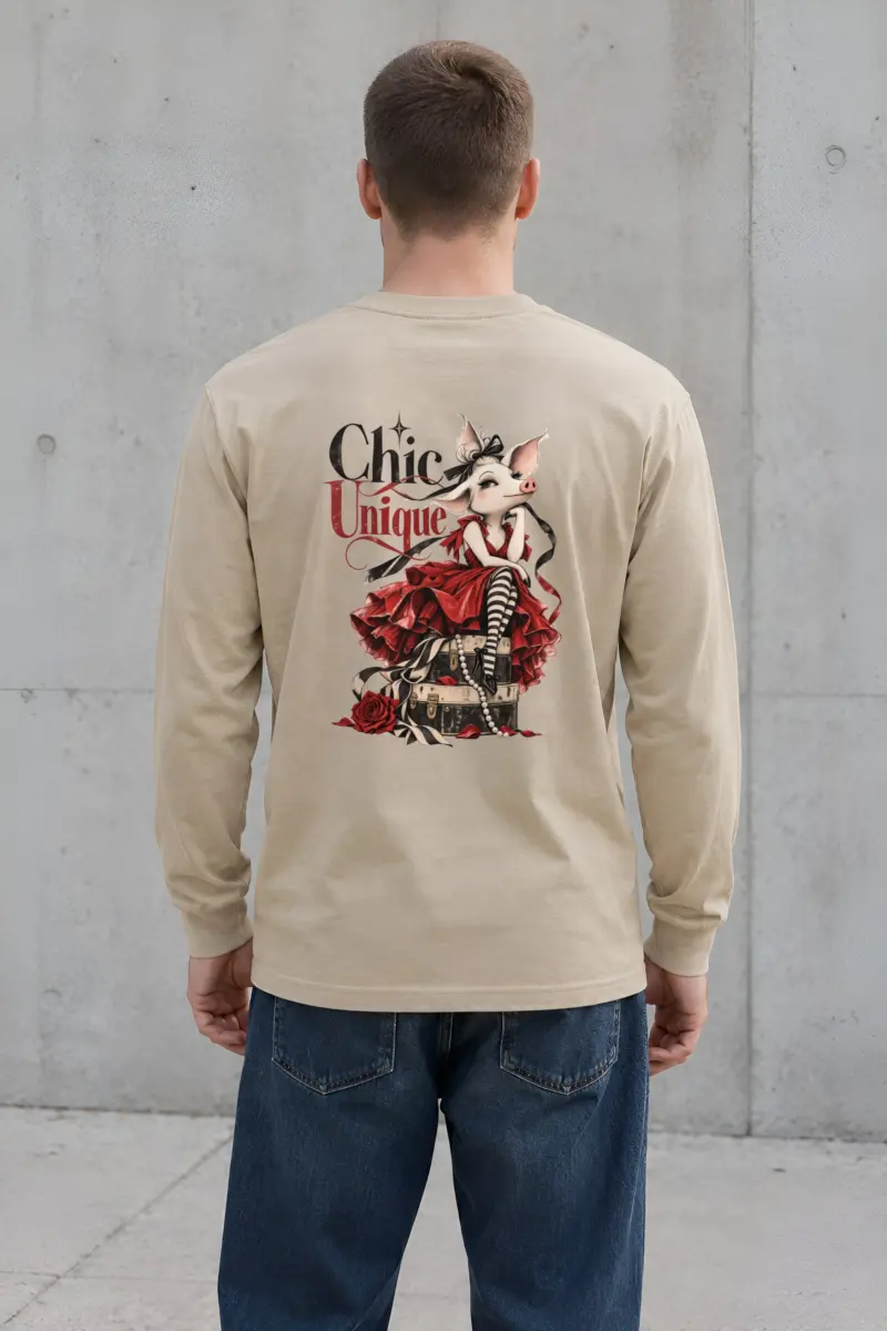 "Chic Unique" Unisex Longsleeve T-shirt
