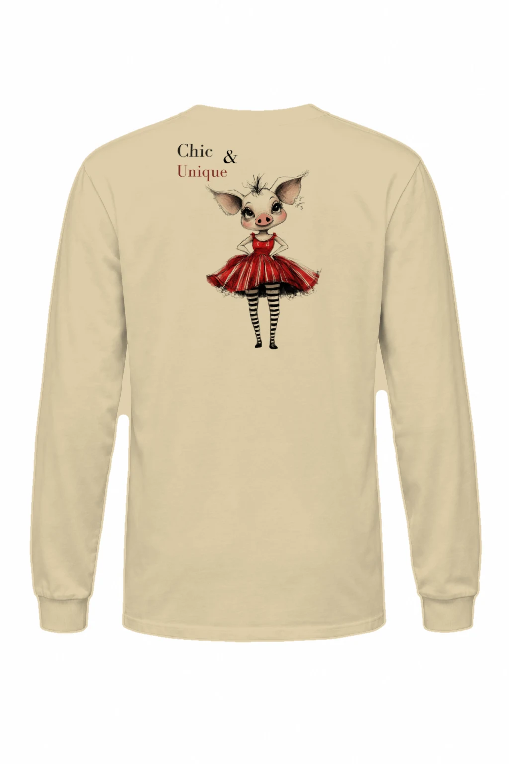 "Chic & Unique" Unisex Longsleeve T-shirt | Gildan 2400