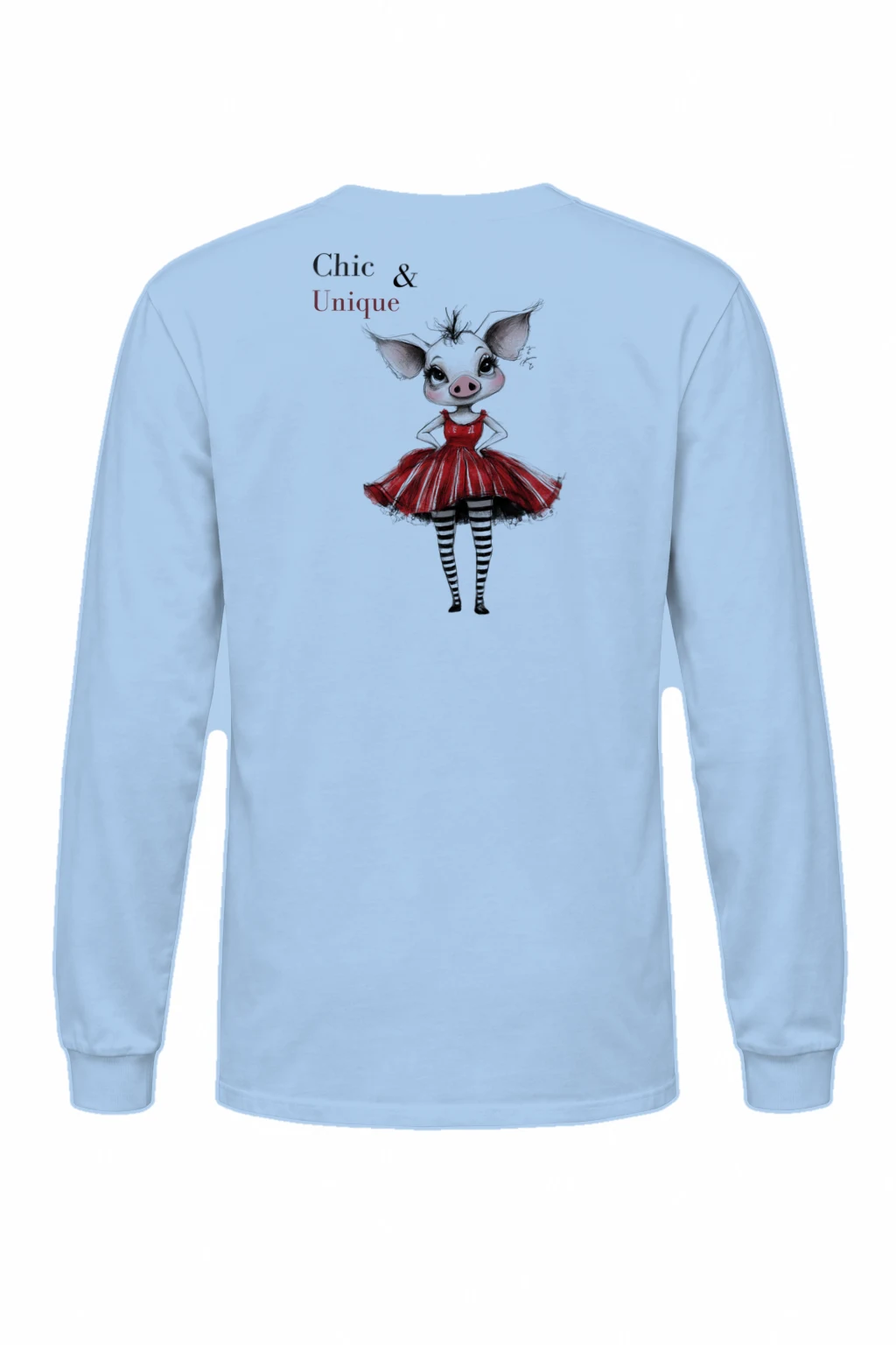 "Chic & Unique" Unisex Longsleeve T-shirt | Gildan 2400