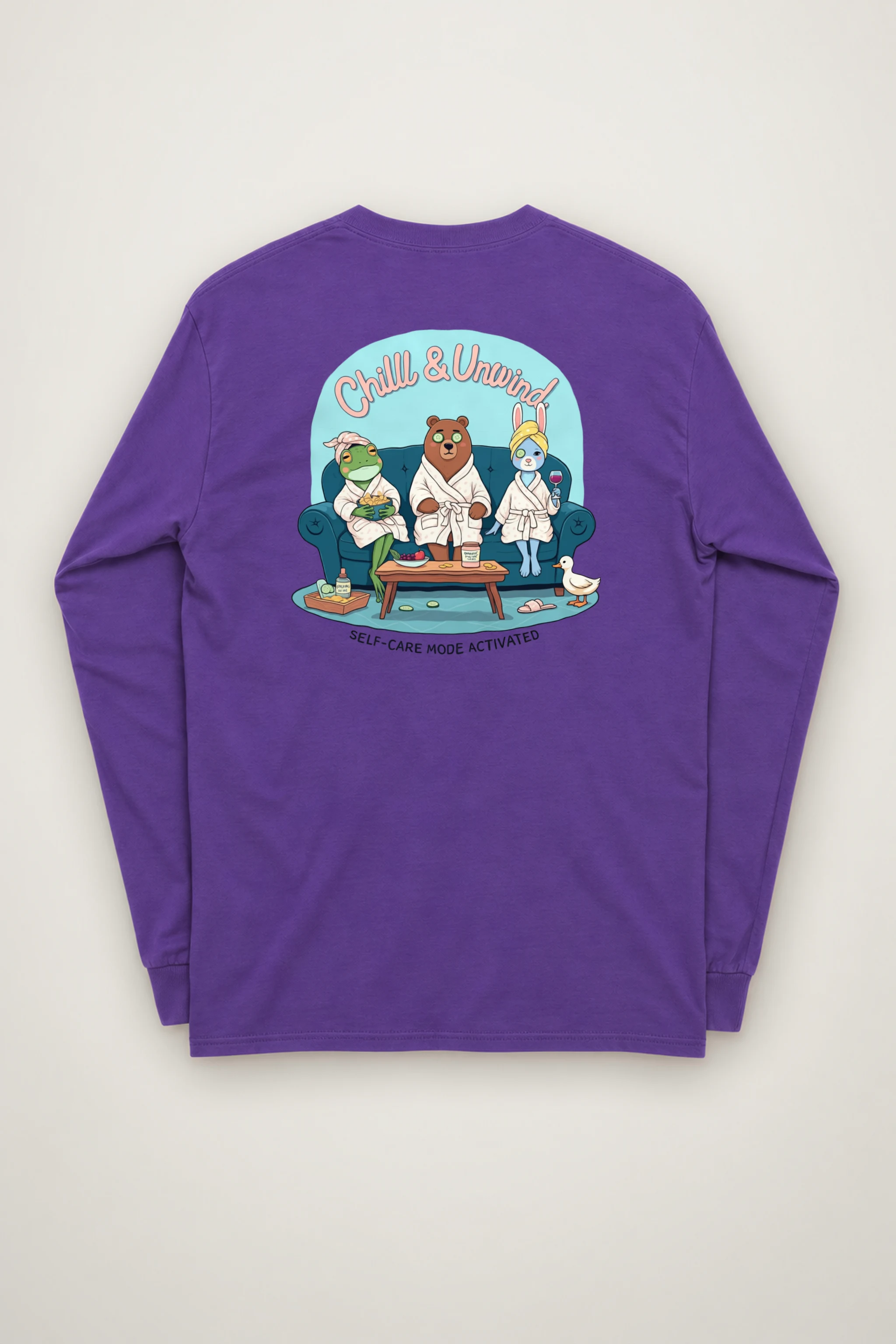 "Chill & Unwind" Unisex Longsleeve T-shirt
