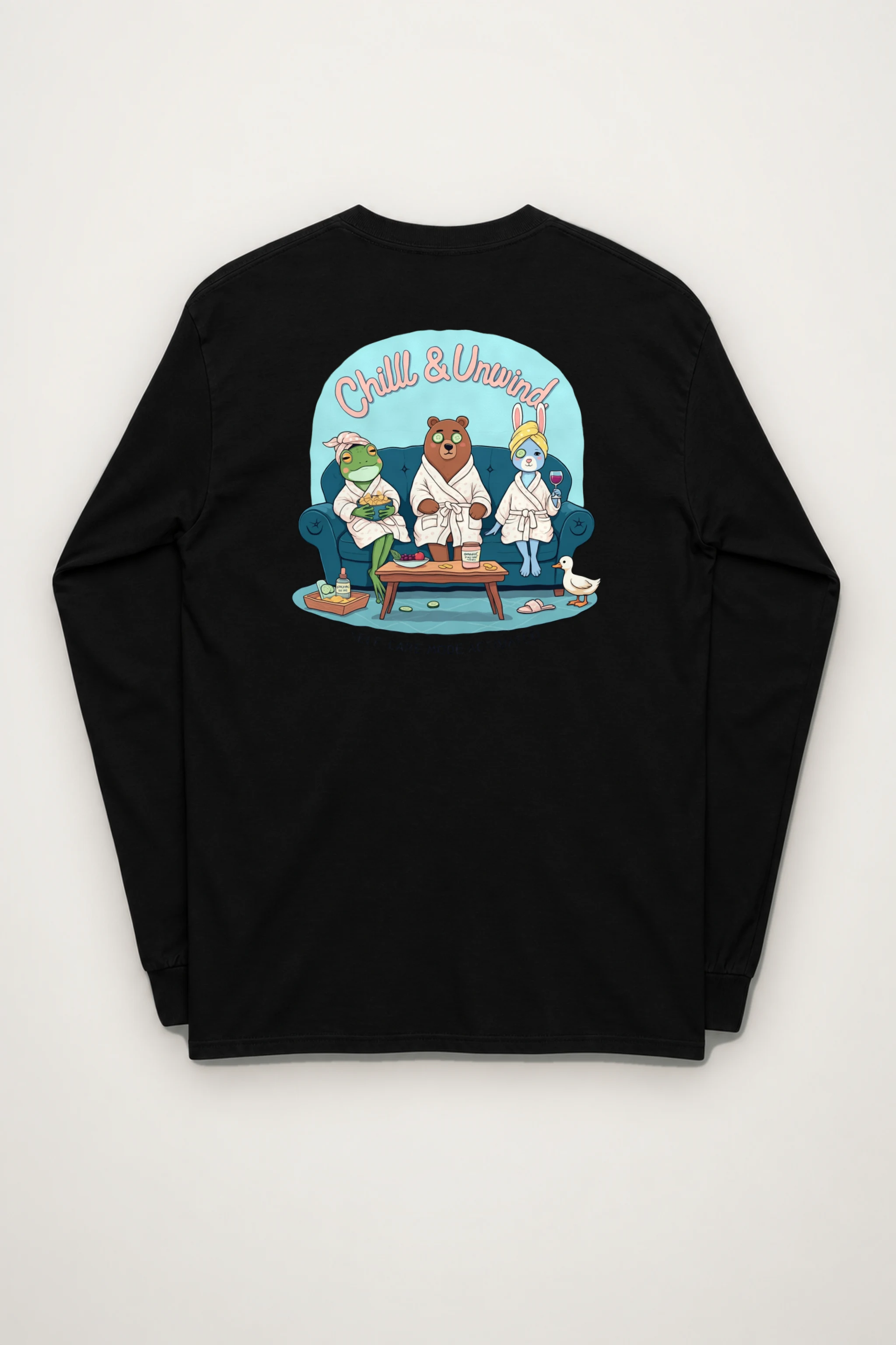 "Chill & Unwind" Unisex Longsleeve T-shirt