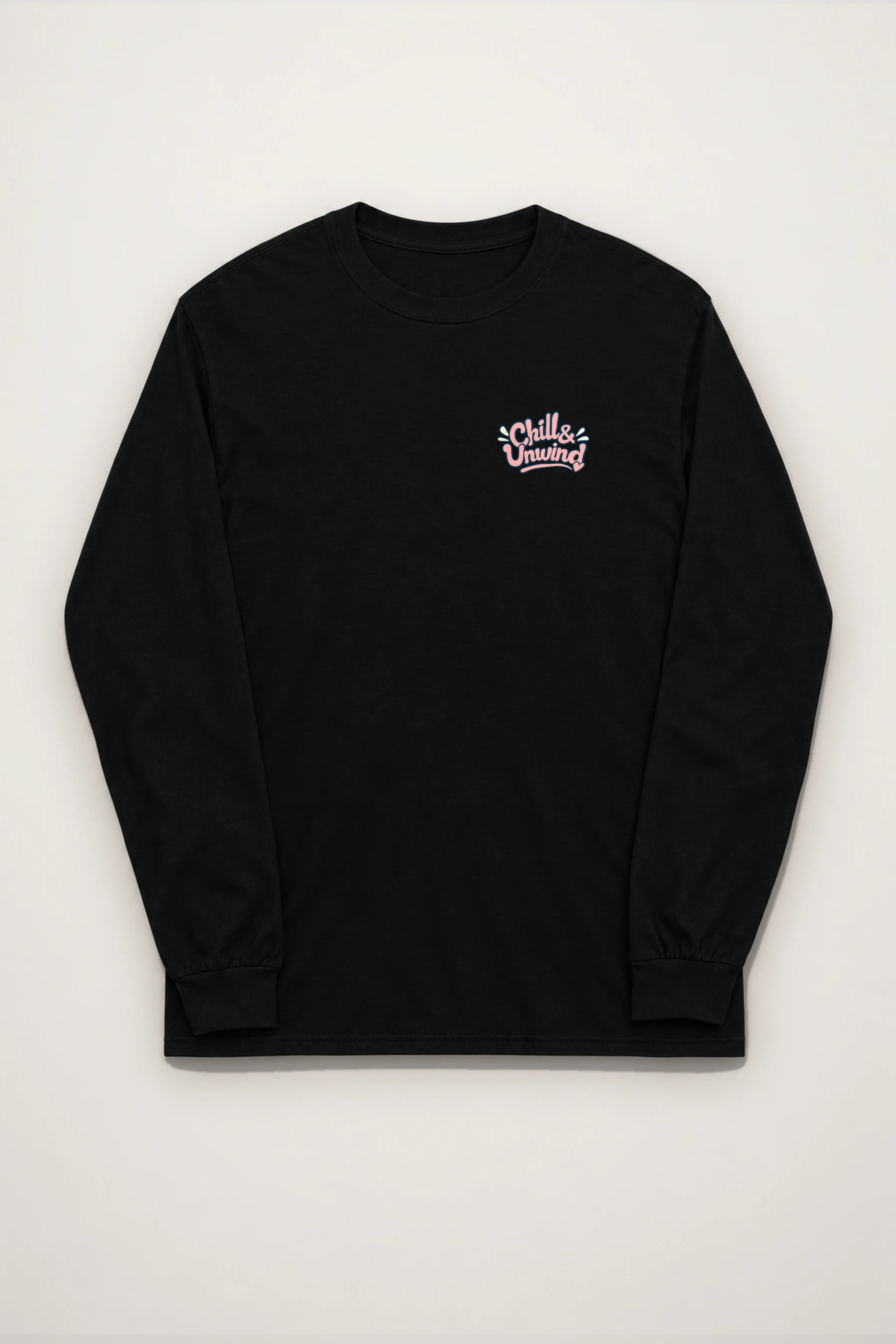 "Chill & Unwind" Unisex Longsleeve T-shirt