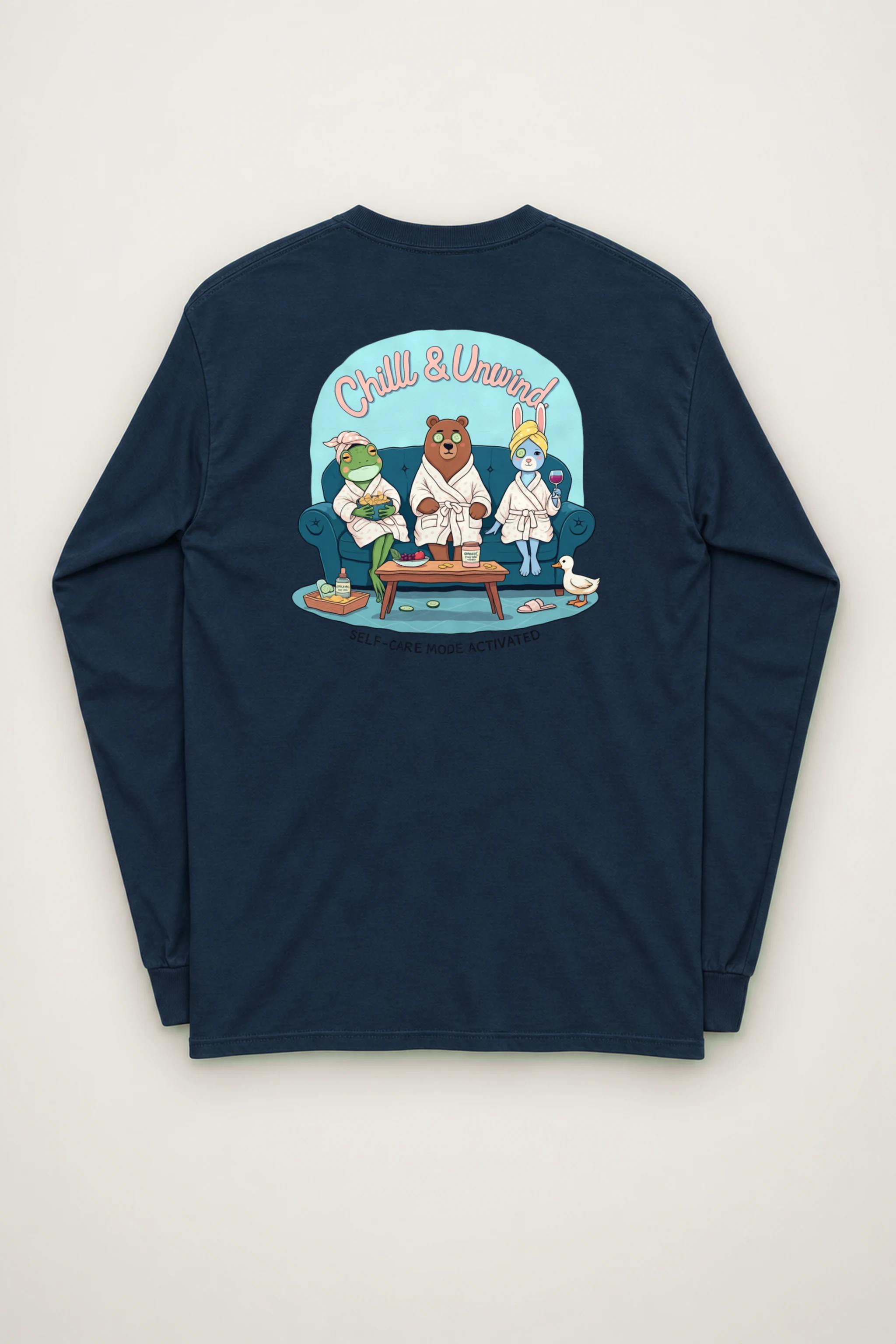 "Chill & Unwind" Unisex Longsleeve T-shirt