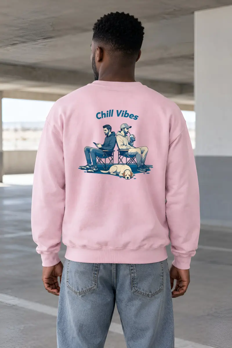 "Chill Vibes" Heavy Blend Unisex Crewneck Sweatshirt