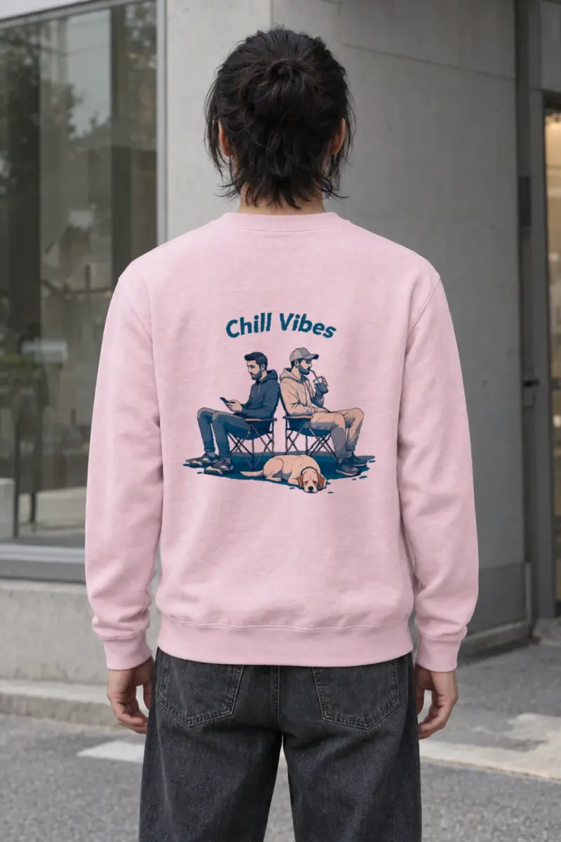 "Chill Vibes" Heavy Blend Unisex Crewneck Sweatshirt