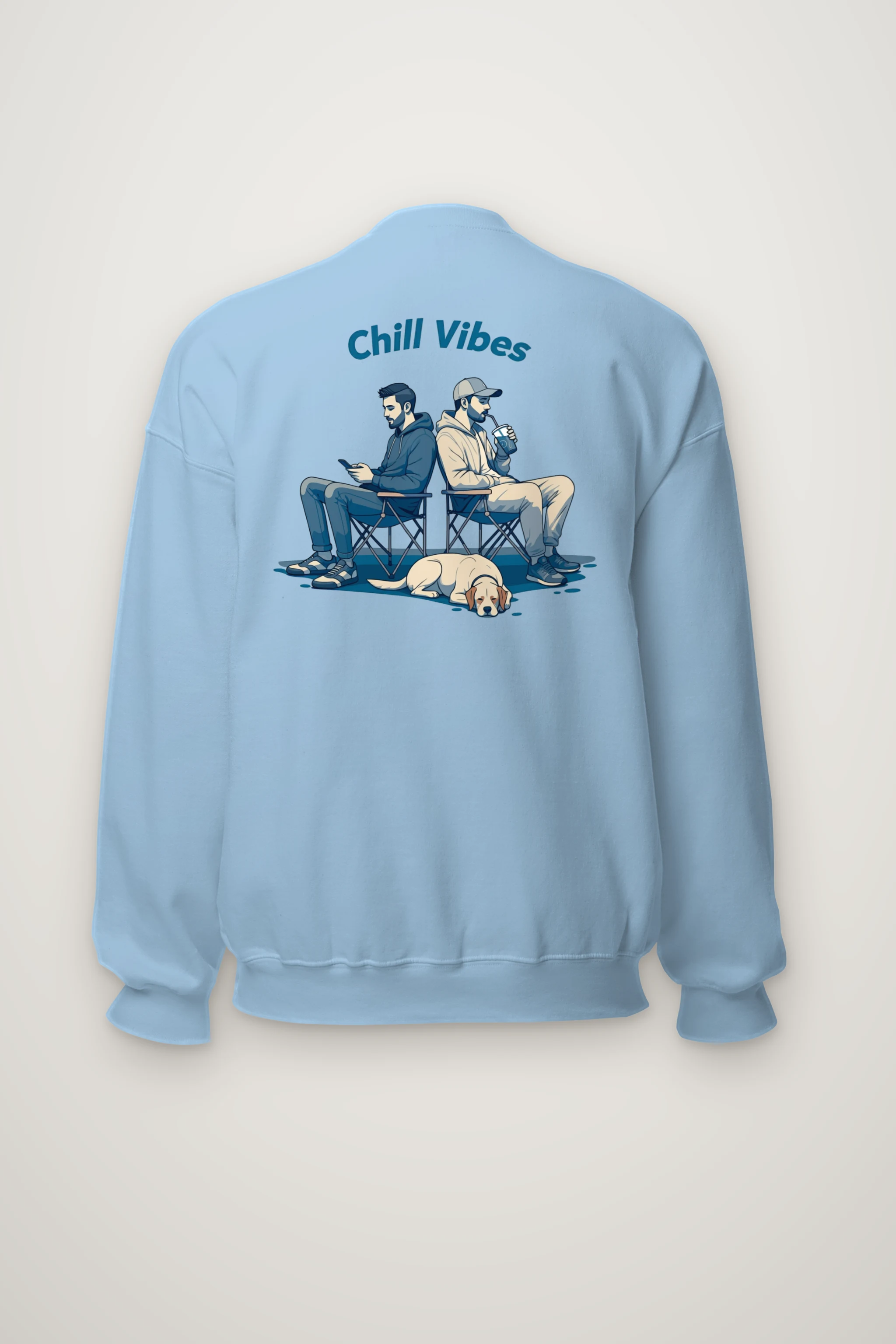 "Chill Vibes" Heavy Blend Unisex Crewneck Sweatshirt