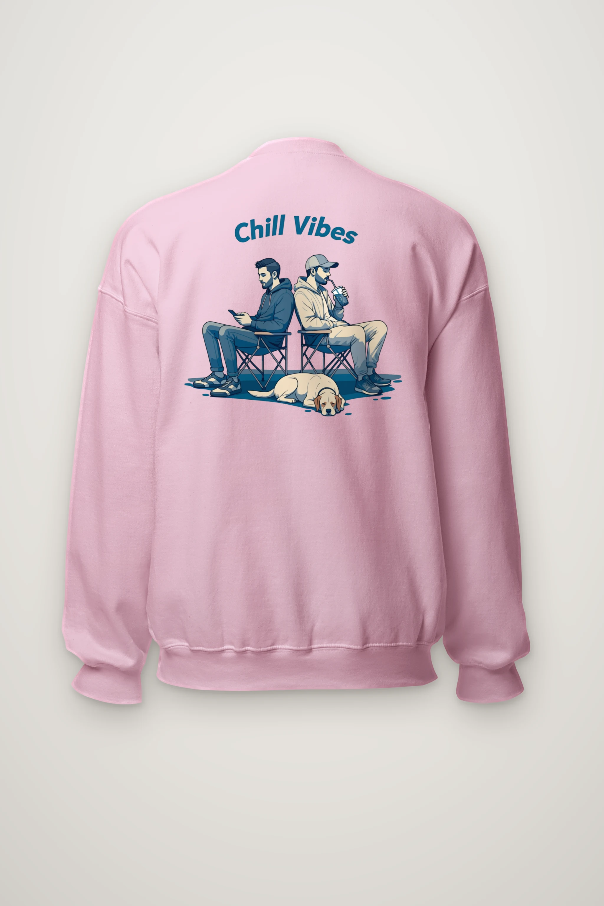 "Chill Vibes" Heavy Blend Unisex Crewneck Sweatshirt