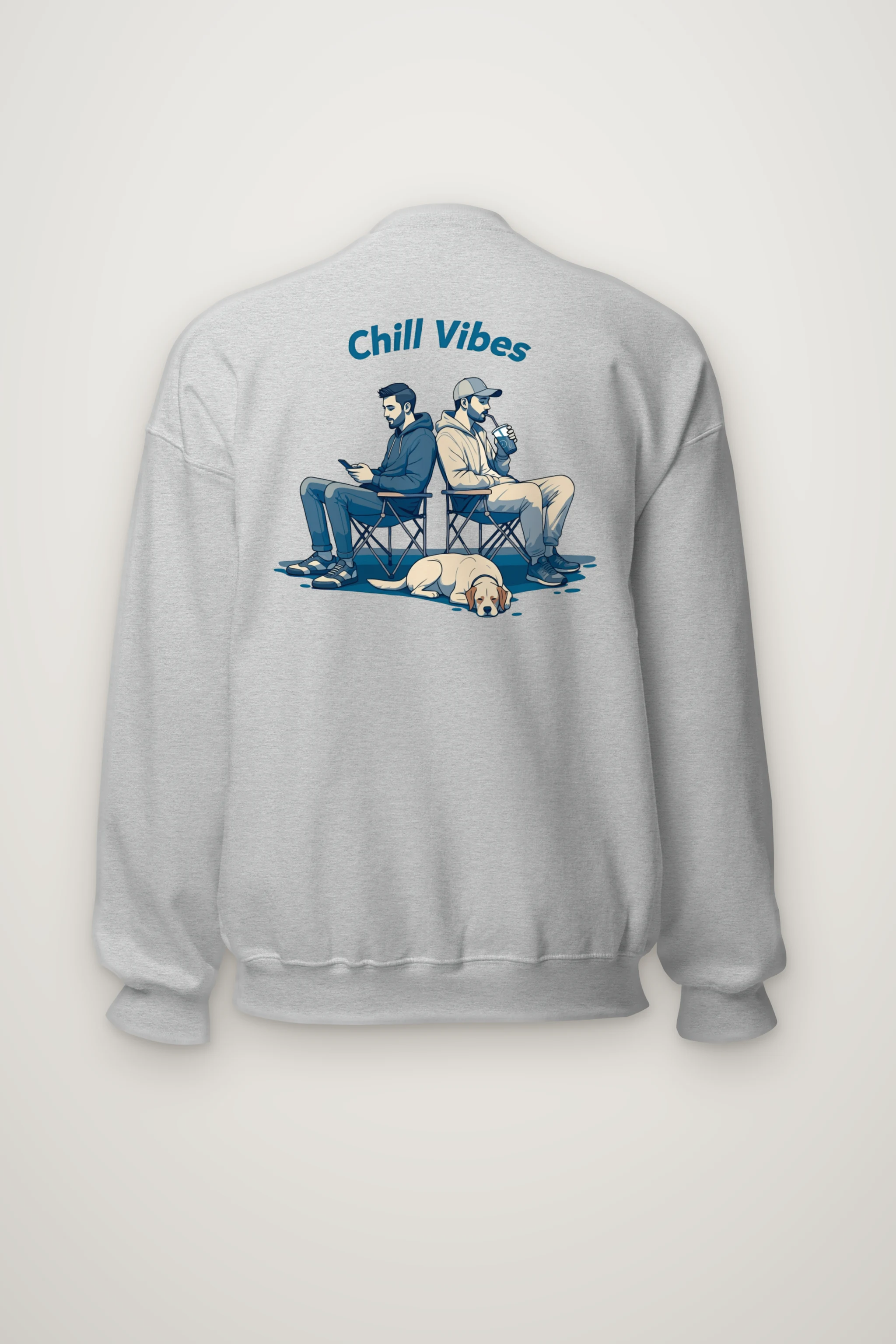 "Chill Vibes" Heavy Blend Unisex Crewneck Sweatshirt