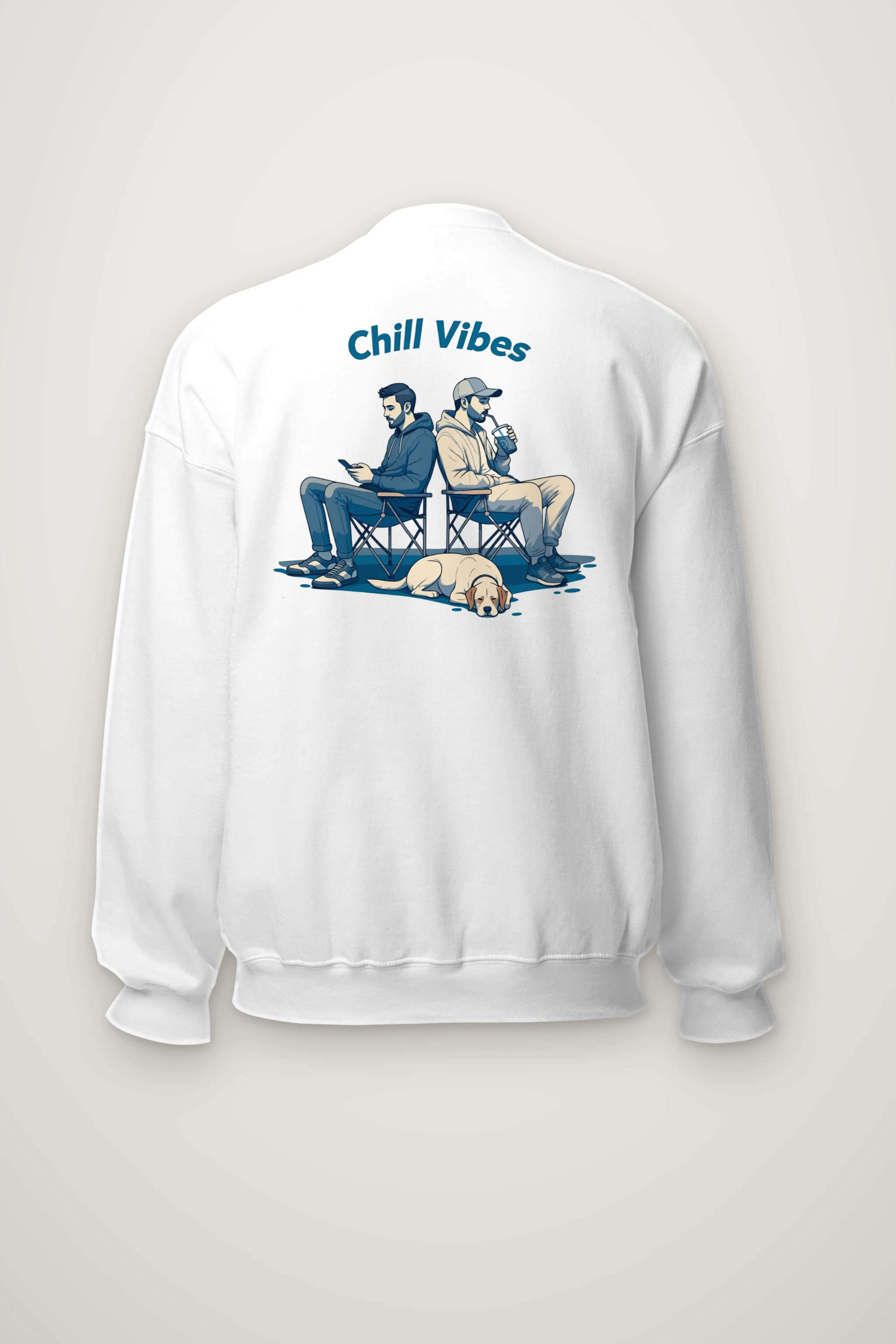 "Chill Vibes" Heavy Blend Unisex Crewneck Sweatshirt