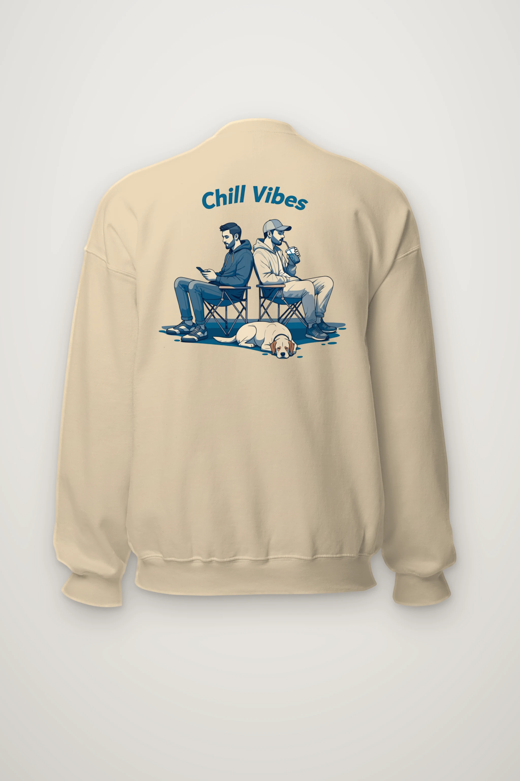 "Chill Vibes" Heavy Blend Unisex Crewneck Sweatshirt