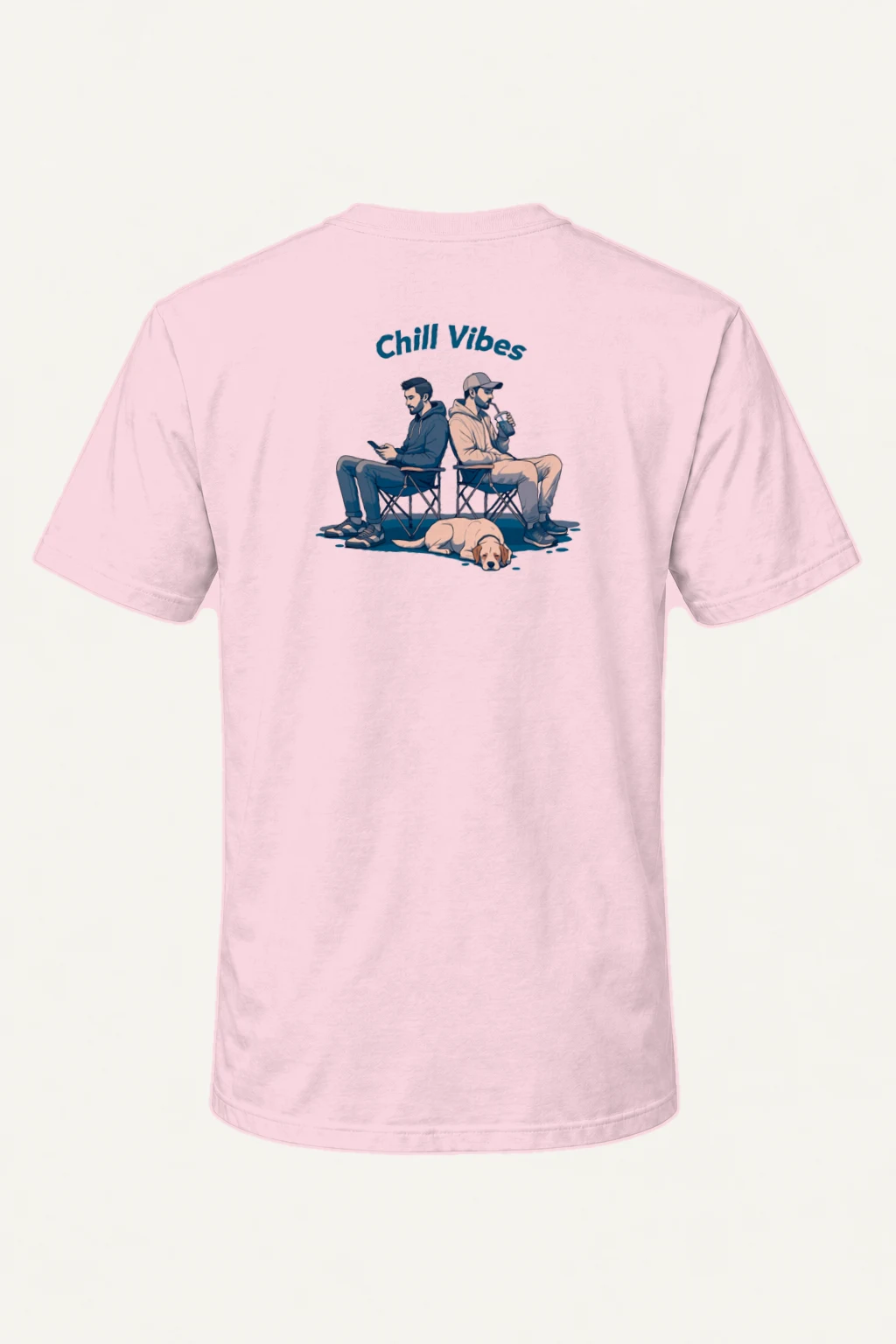 "Chill Vibes" Heavyweight Unisex Crewneck T-shirt | Gildan 5000