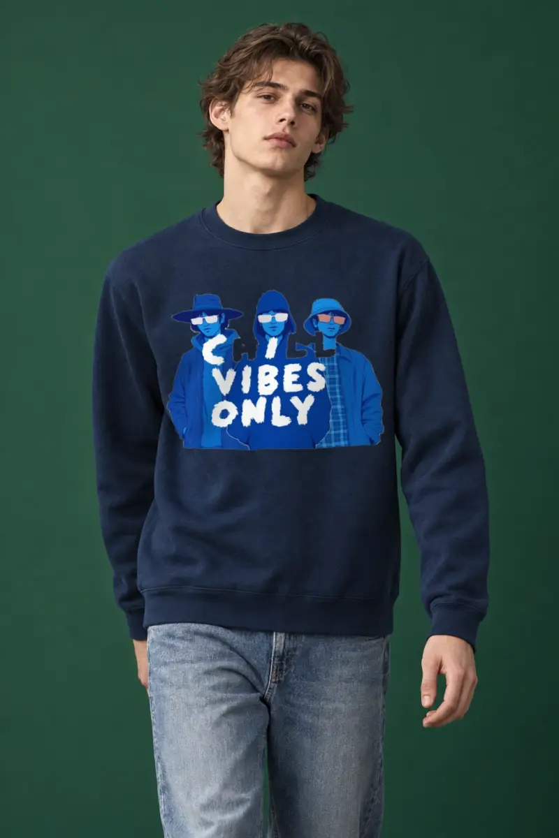 "Chill Vibes Only" Heavy Blend Unisex Crewneck Sweatshirt