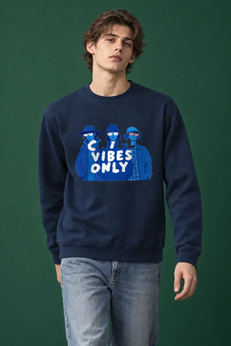 "Chill Vibes Only" Heavy Blend Unisex Crewneck Sweatshirt