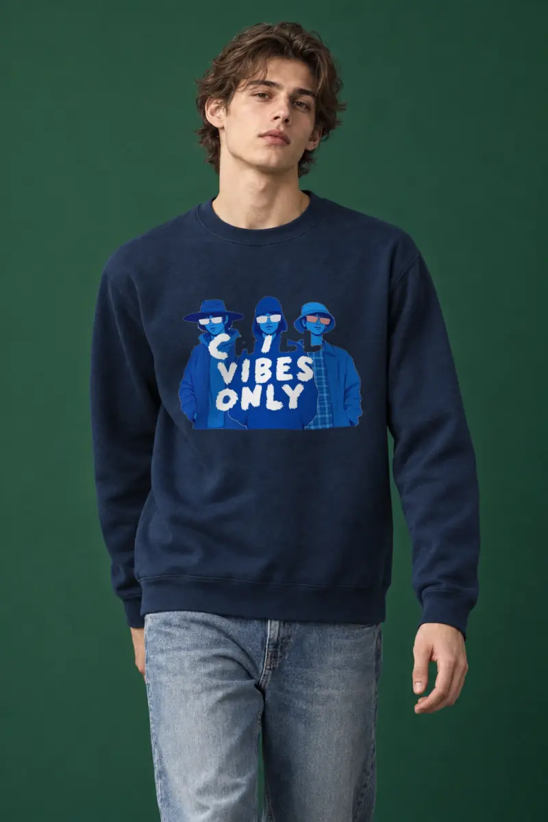 "Chill Vibes Only" Heavy Blend Unisex Crewneck Sweatshirt