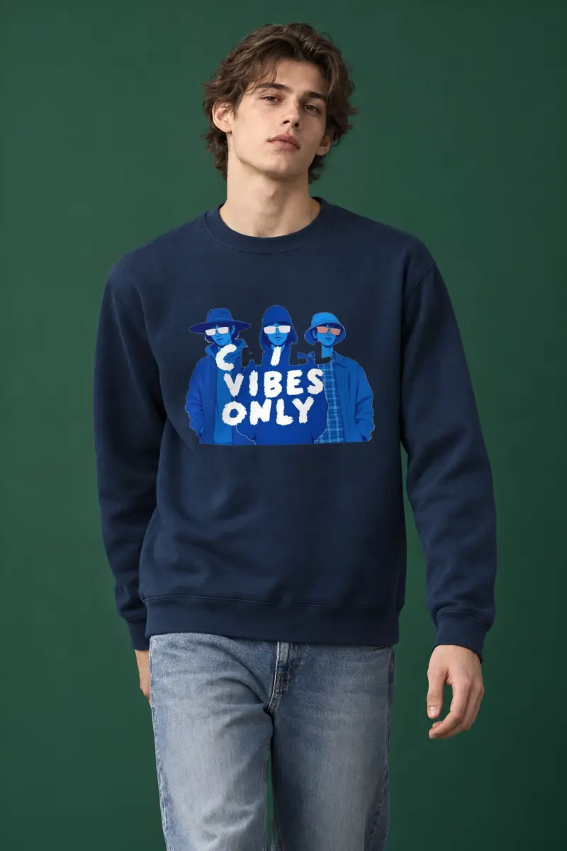 "Chill Vibes Only" Heavy Blend Unisex Crewneck Sweatshirt