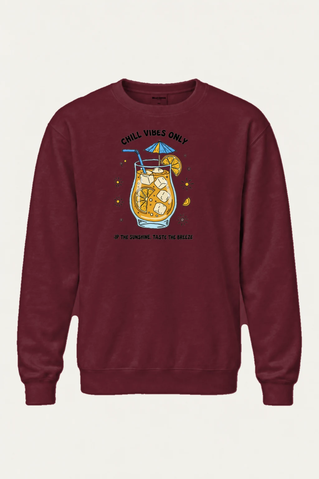 "Chill Vibes Only" Heavy Blend Unisex Crewneck Sweatshirt | Gildan 18000