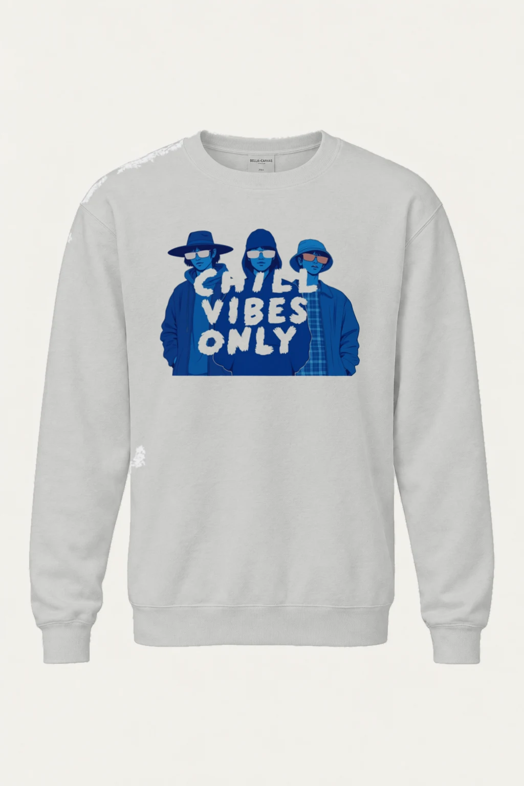 "Chill Vibes Only" Heavy Blend Unisex Crewneck Sweatshirt | Gildan 18000