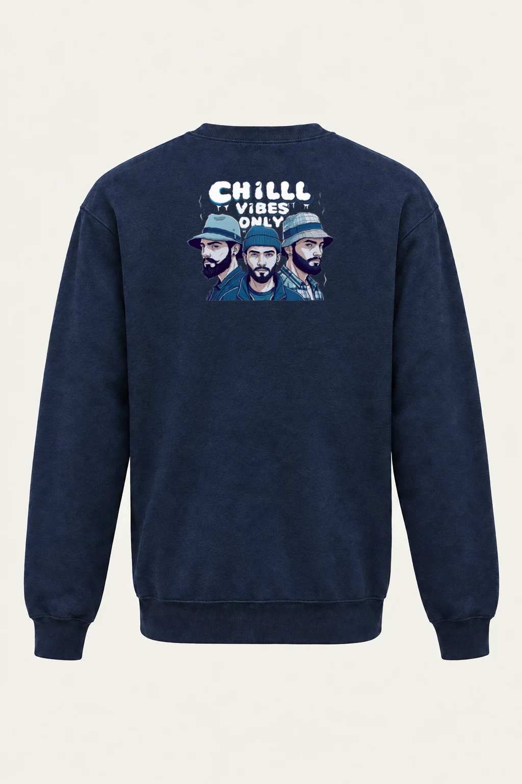 "Chill Vibes Only" Heavy Blend Unisex Crewneck Sweatshirt | Gildan 18000