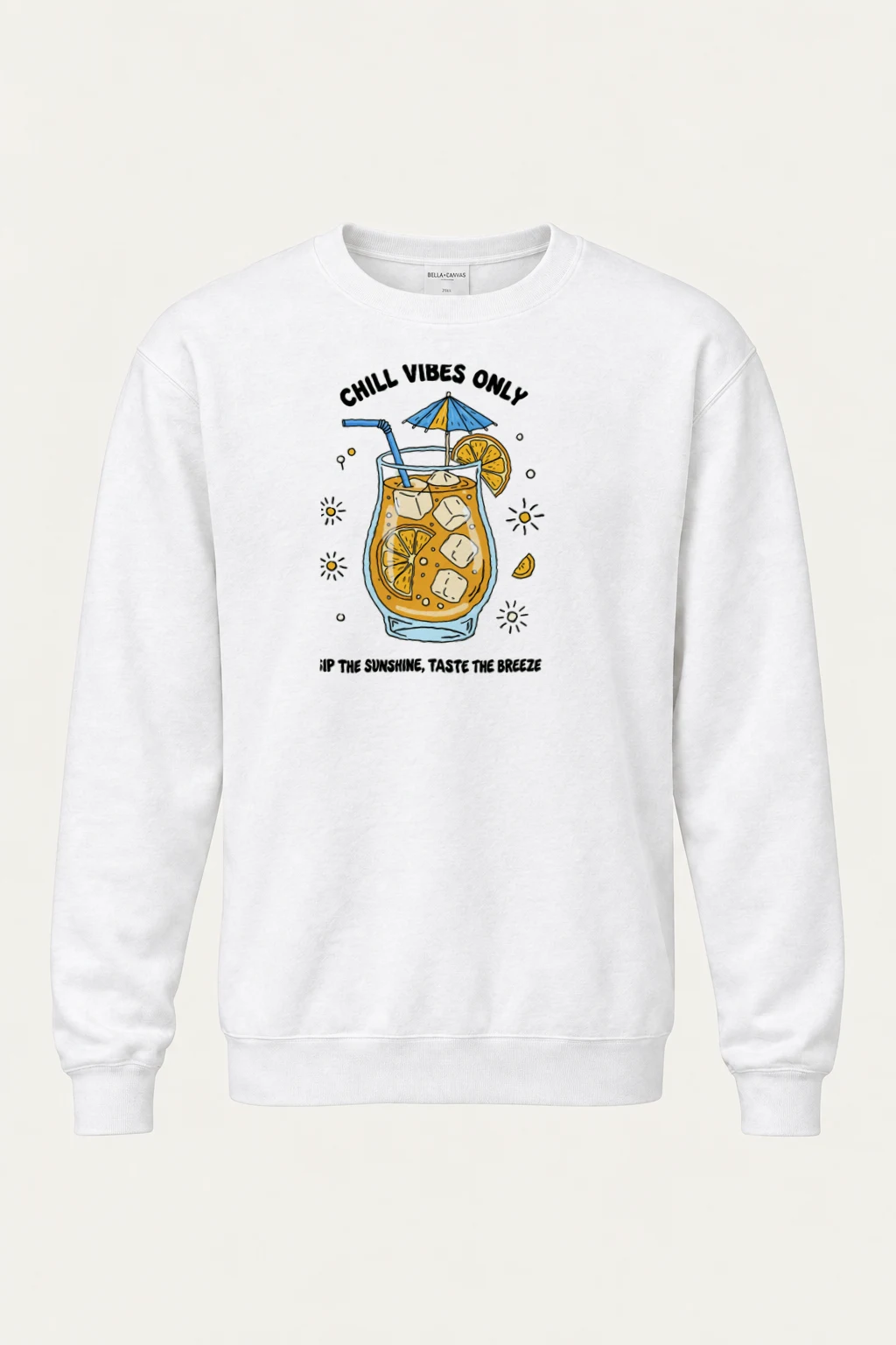 "Chill Vibes Only" Heavy Blend Unisex Crewneck Sweatshirt | Gildan 18000