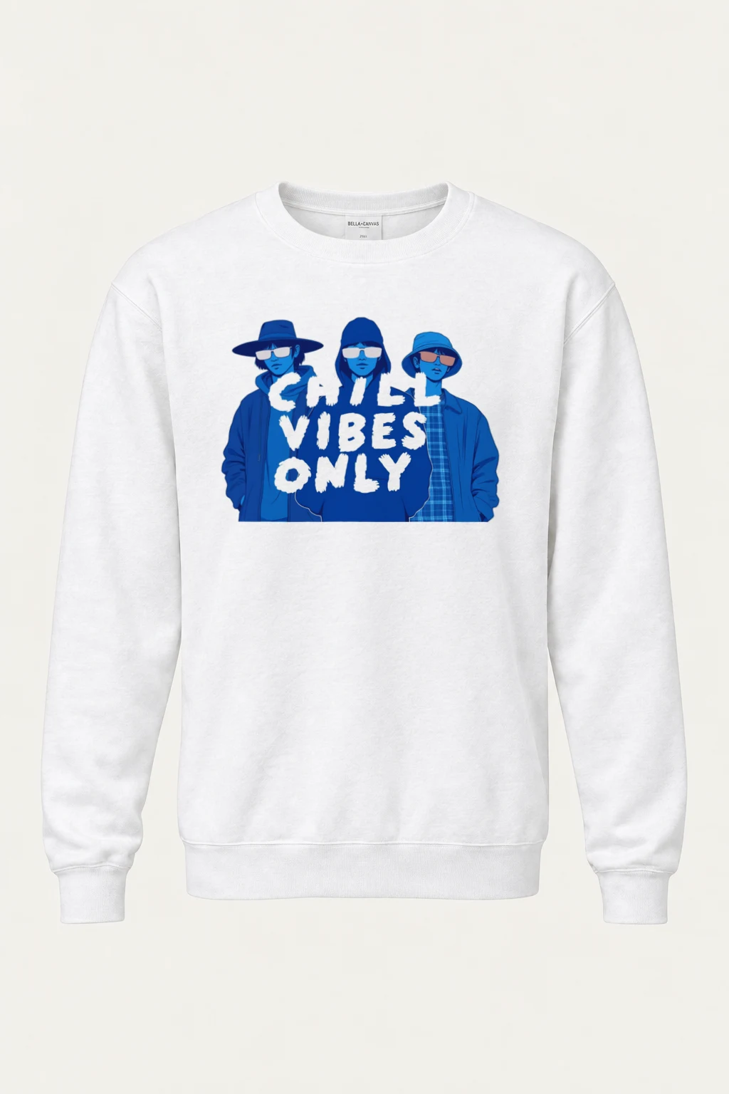 "Chill Vibes Only" Heavy Blend Unisex Crewneck Sweatshirt | Gildan 18000