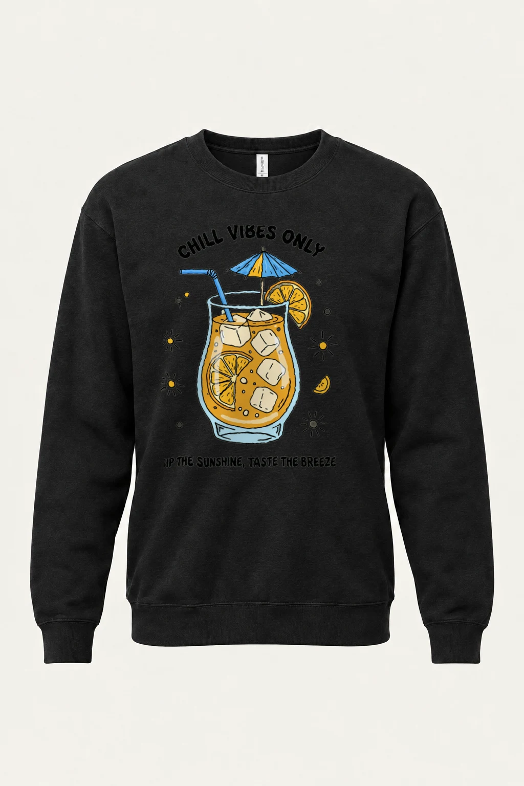"Chill Vibes Only" Heavy Blend Unisex Crewneck Sweatshirt | Gildan 18000