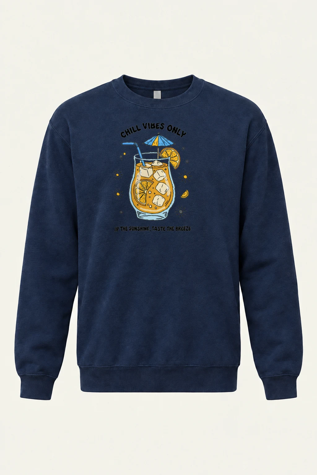 "Chill Vibes Only" Heavy Blend Unisex Crewneck Sweatshirt | Gildan 18000