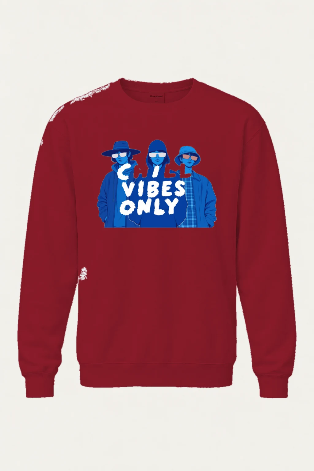 "Chill Vibes Only" Heavy Blend Unisex Crewneck Sweatshirt | Gildan 18000