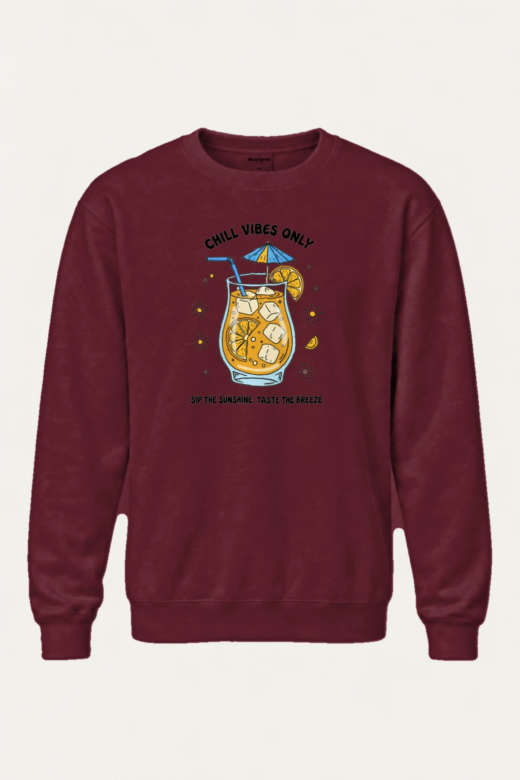 "Chill Vibes Only" Heavy Blend Unisex Crewneck Sweatshirt | Gildan 18000