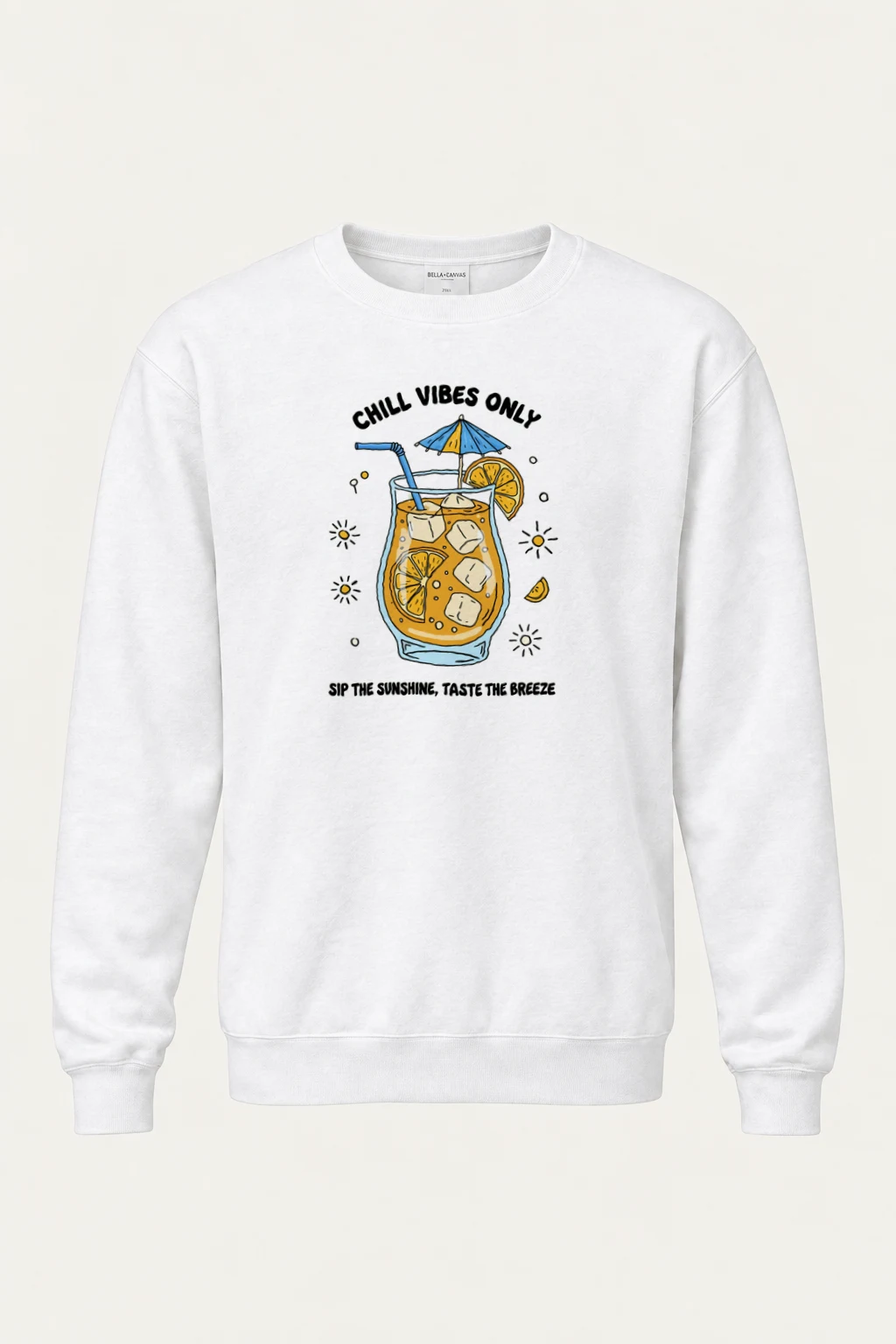 "Chill Vibes Only" Heavy Blend Unisex Crewneck Sweatshirt | Gildan 18000