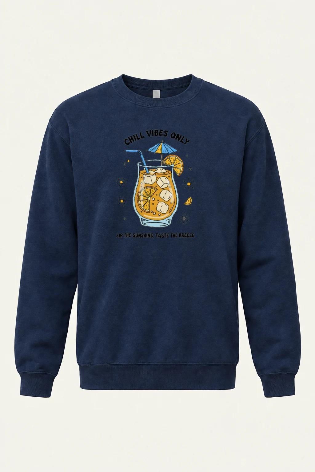 "Chill Vibes Only" Heavy Blend Unisex Crewneck Sweatshirt | Gildan 18000
