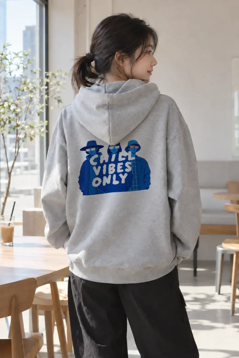 "Chill Vibes Only" Heavy Blend Unisex Pullover Hoodie | Gildan 18500